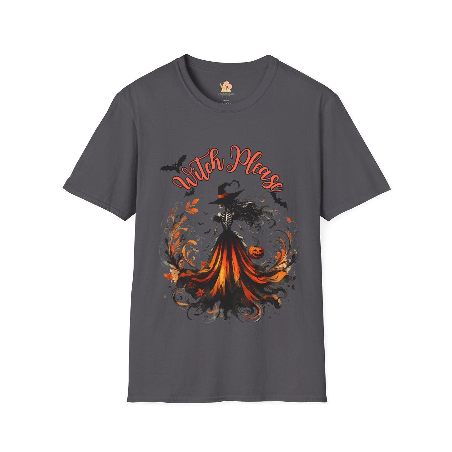 Halloween Witch Graphic T-Shirt | Spooky Season Apparel, Unisex Cute Tee, Witch Please Shirt, Autumn Fashion, Halloween Gifts