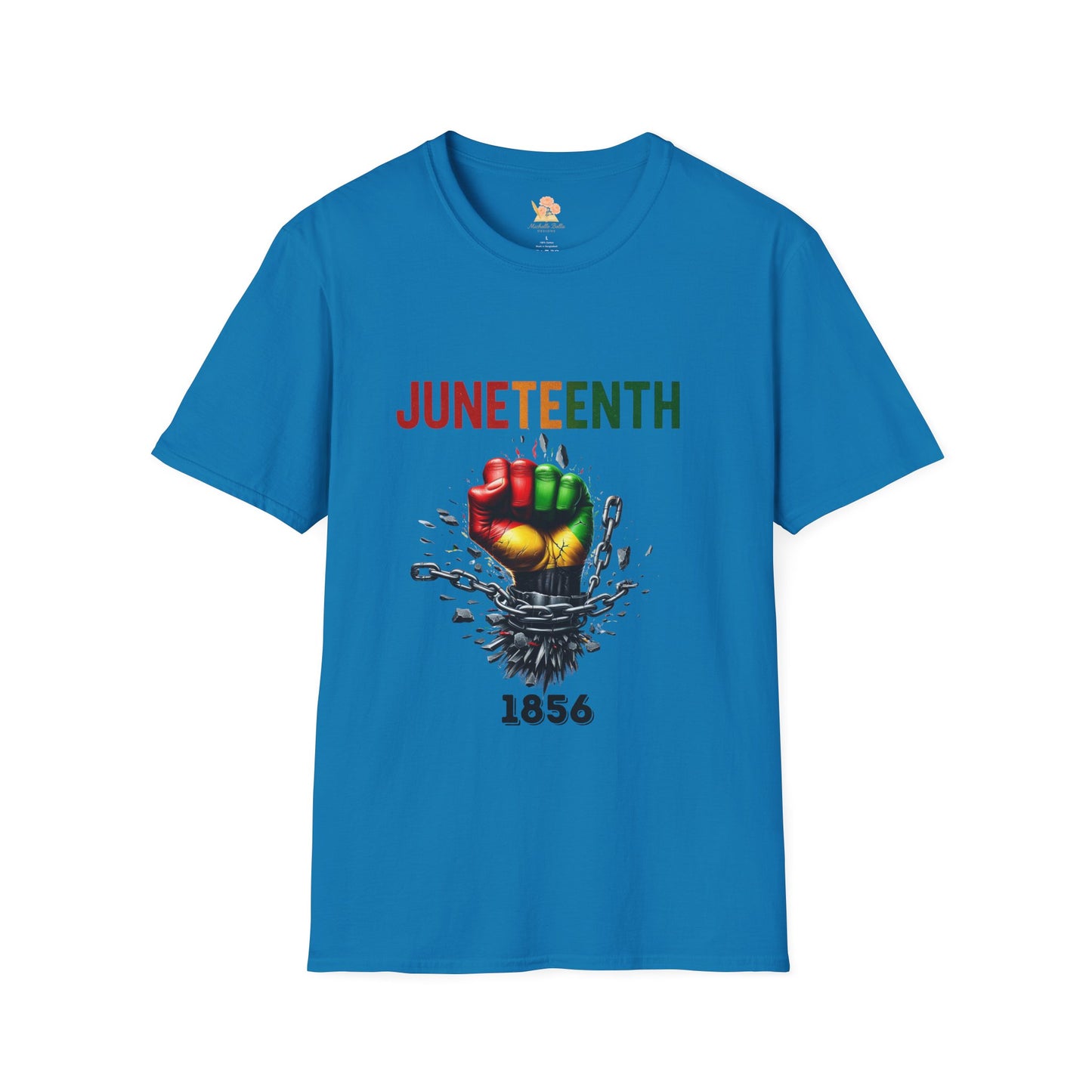 Juneteenth Celebration T-Shirt, Unisex Softstyle Tee, Freedom Shirt, Historical T-Shirt, Afrocentric Apparel, Social Justice Gift