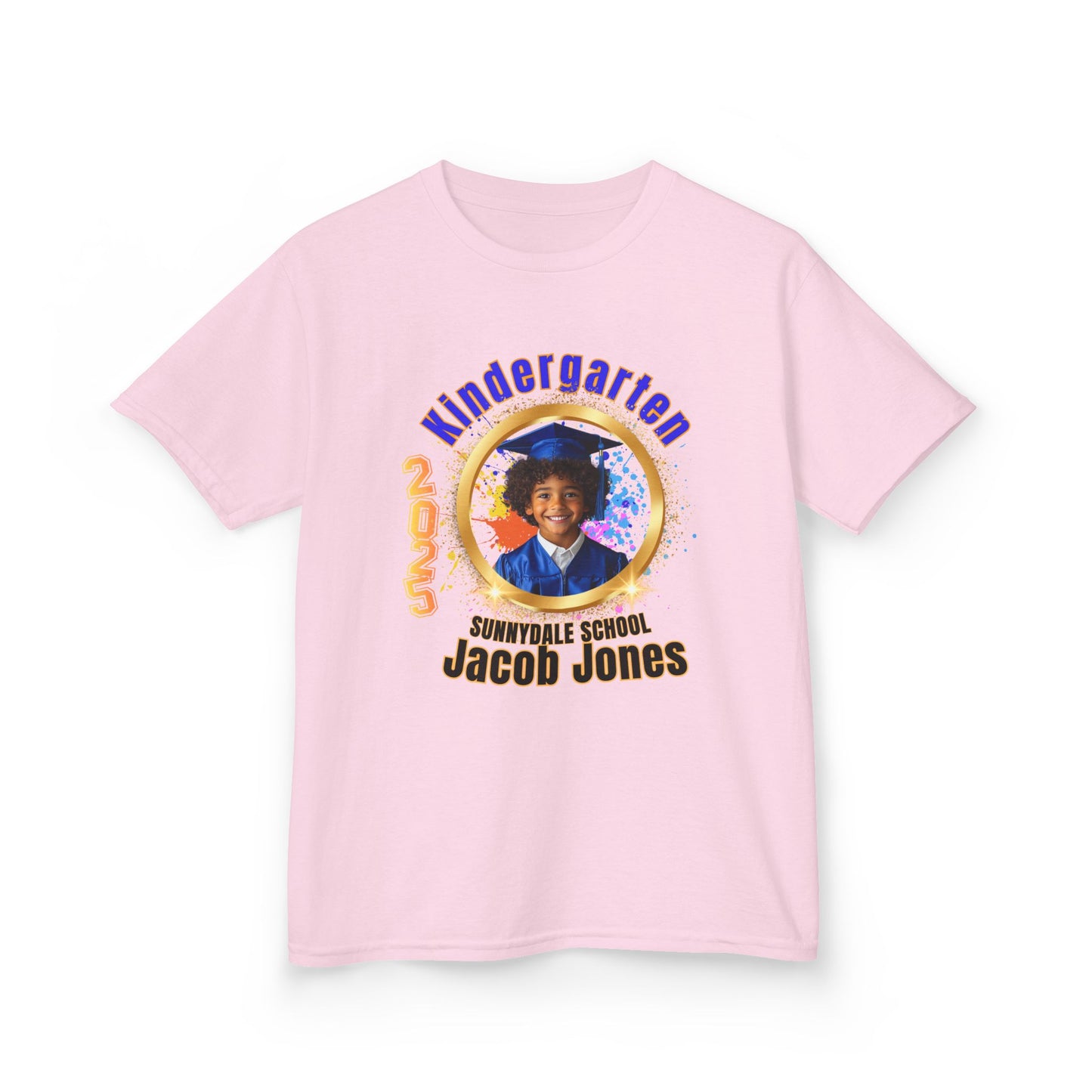 Personalized Kindergarten Graduation Kids Tee - Celebrate Your Child's Milestone!