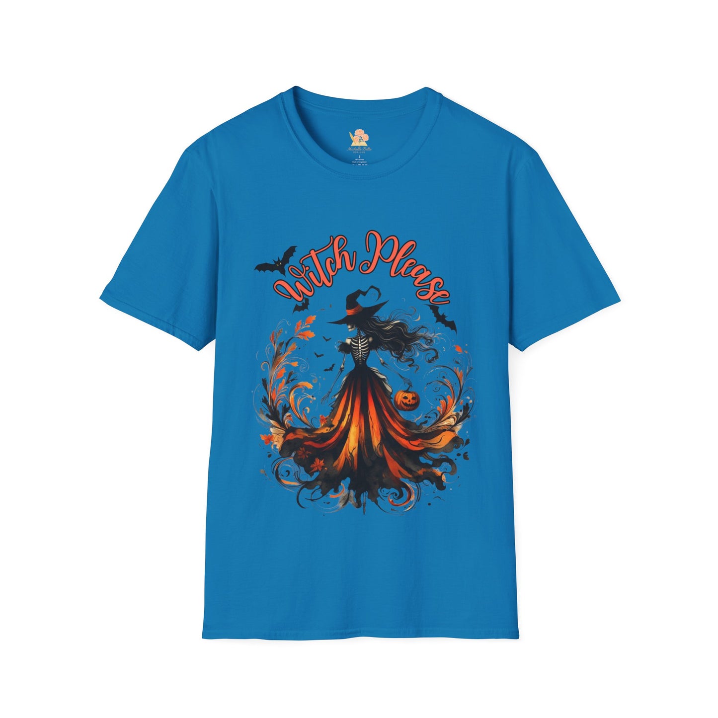 Halloween Witch Graphic T-Shirt | Spooky Season Apparel, Unisex Cute Tee, Witch Please Shirt, Autumn Fashion, Halloween Gifts