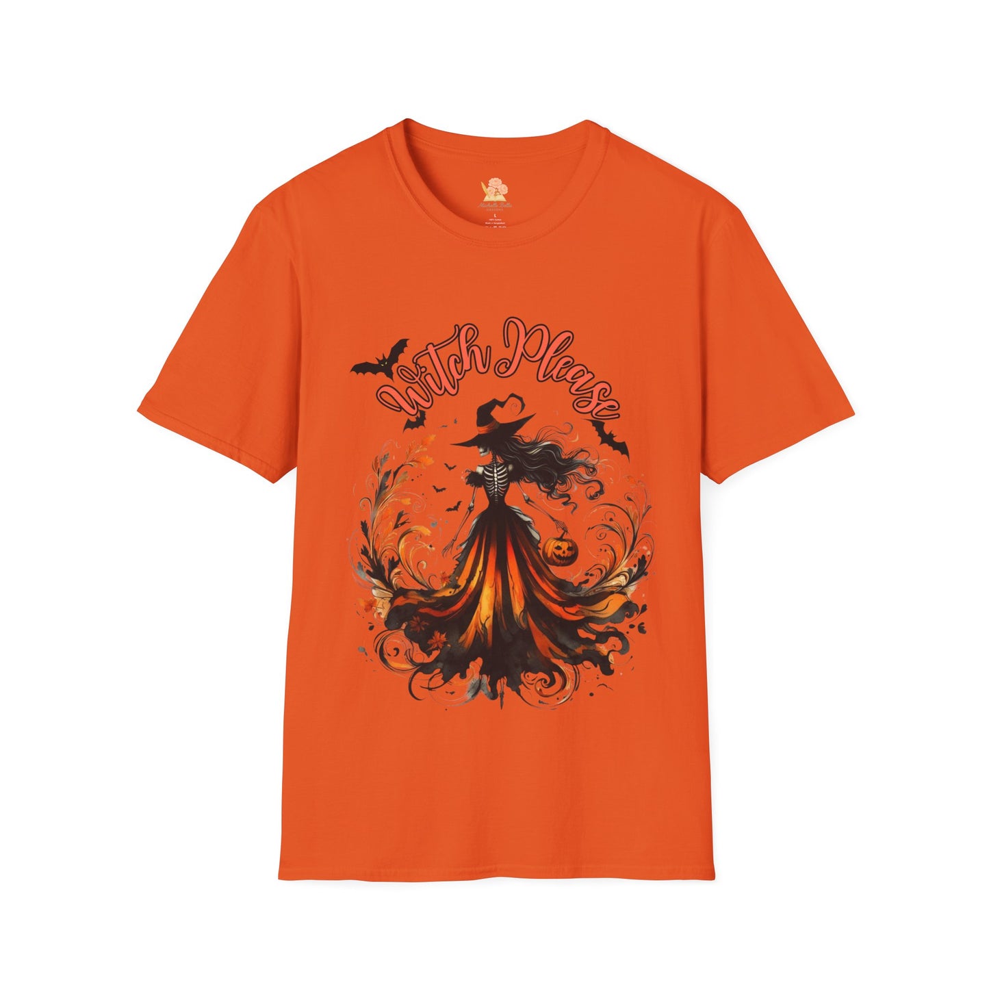 Halloween Witch Graphic T-Shirt | Spooky Season Apparel, Unisex Cute Tee, Witch Please Shirt, Autumn Fashion, Halloween Gifts