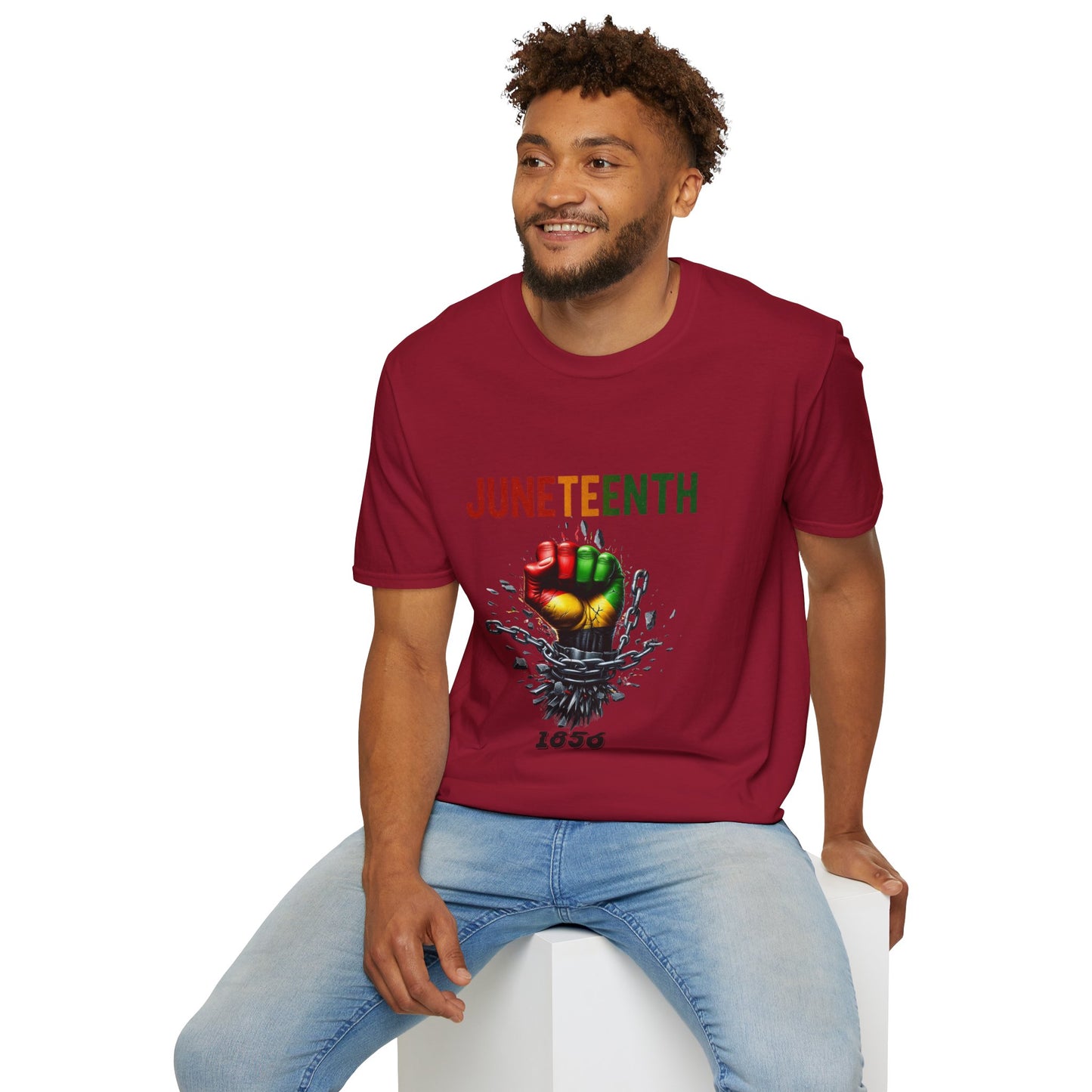 Juneteenth Celebration T-Shirt, Unisex Softstyle Tee, Freedom Shirt, Historical T-Shirt, Afrocentric Apparel, Social Justice Gift