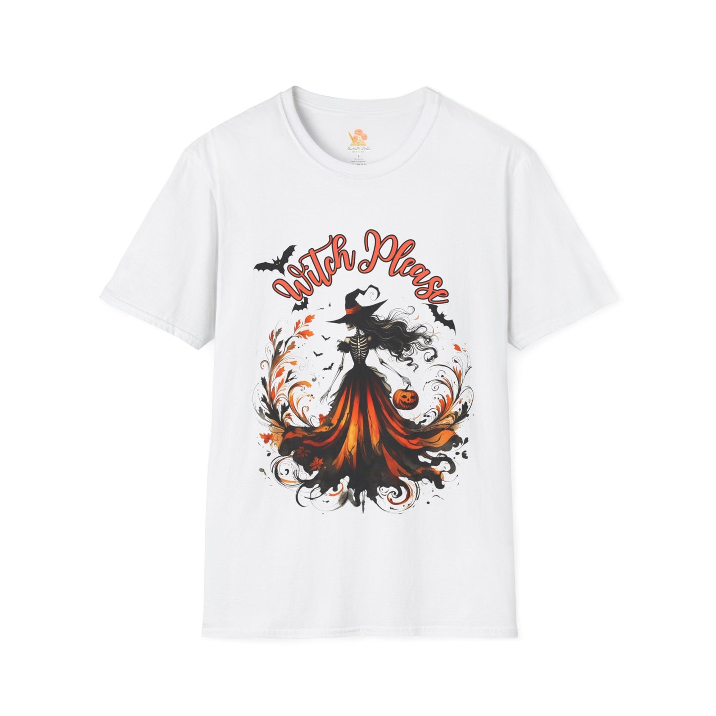 Halloween Witch Graphic T-Shirt | Spooky Season Apparel, Unisex Cute Tee, Witch Please Shirt, Autumn Fashion, Halloween Gifts