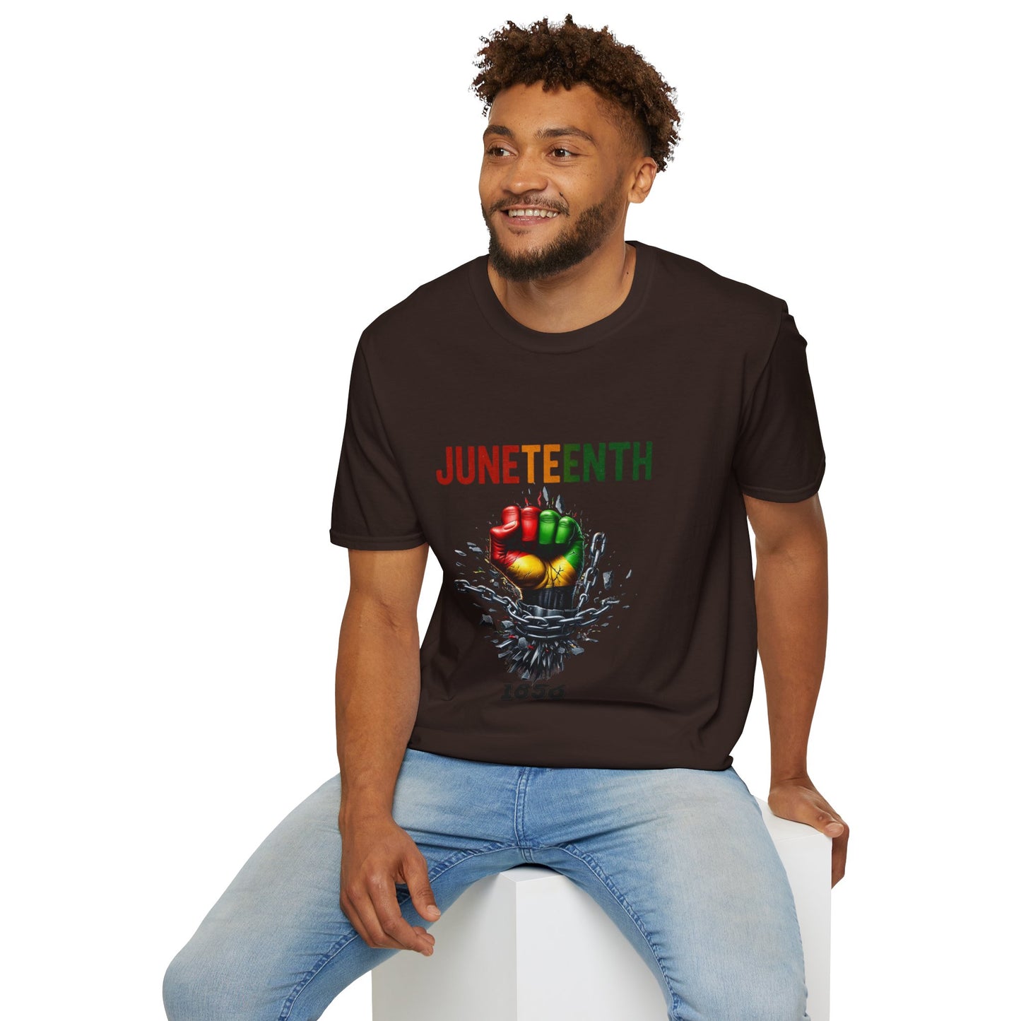 Juneteenth Celebration T-Shirt, Unisex Softstyle Tee, Freedom Shirt, Historical T-Shirt, Afrocentric Apparel, Social Justice Gift