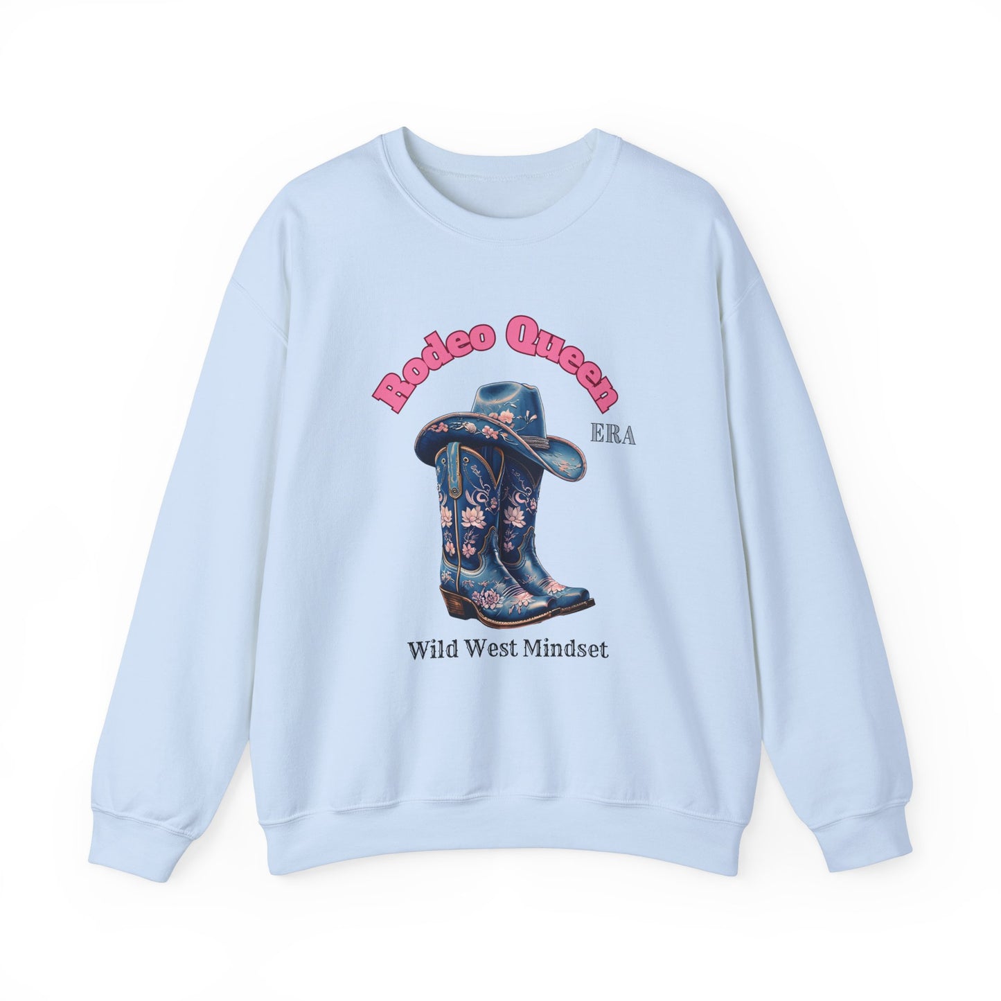 Rodeo Queen Crewneck Sweatshirt - Wild West Inspired Apparel