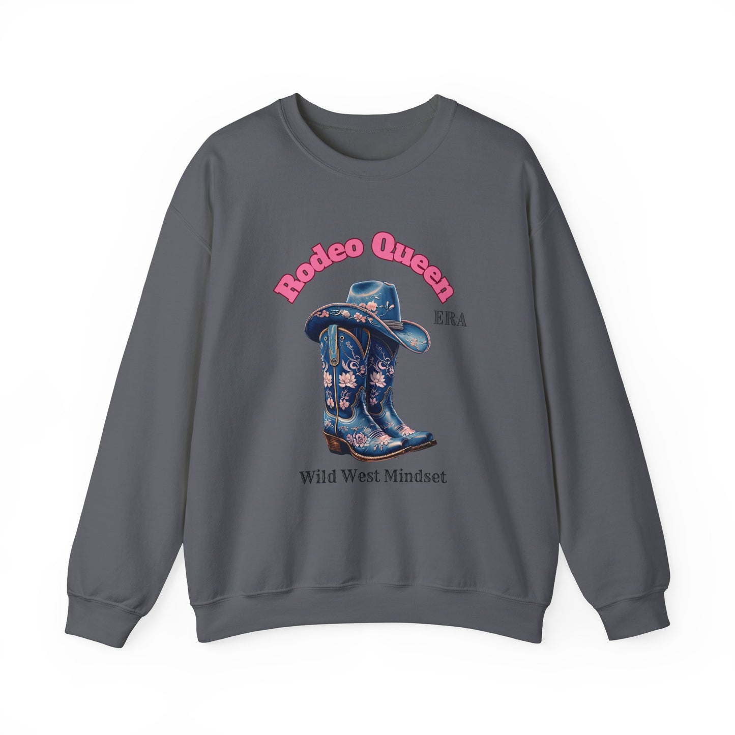 Rodeo Queen Crewneck Sweatshirt - Wild West Inspired Apparel