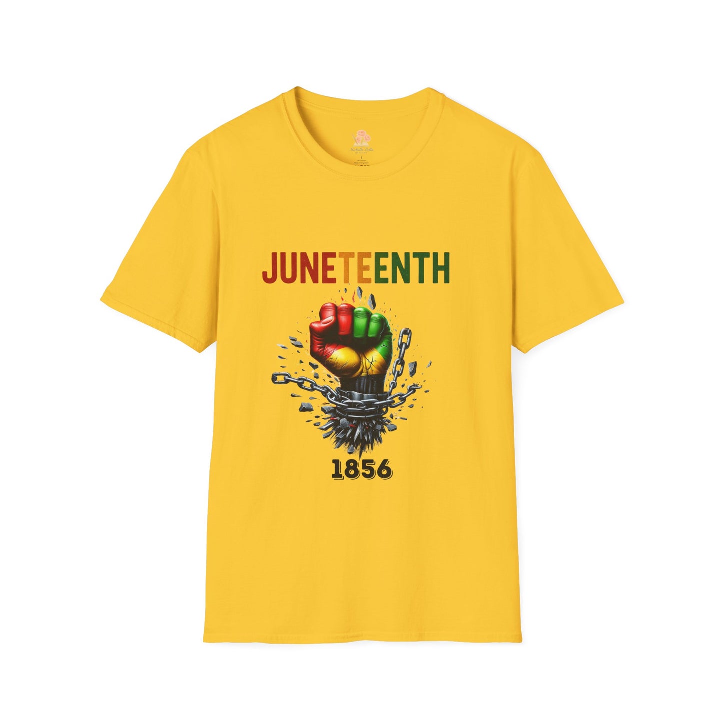 Juneteenth Celebration T-Shirt, Unisex Softstyle Tee, Freedom Shirt, Historical T-Shirt, Afrocentric Apparel, Social Justice Gift