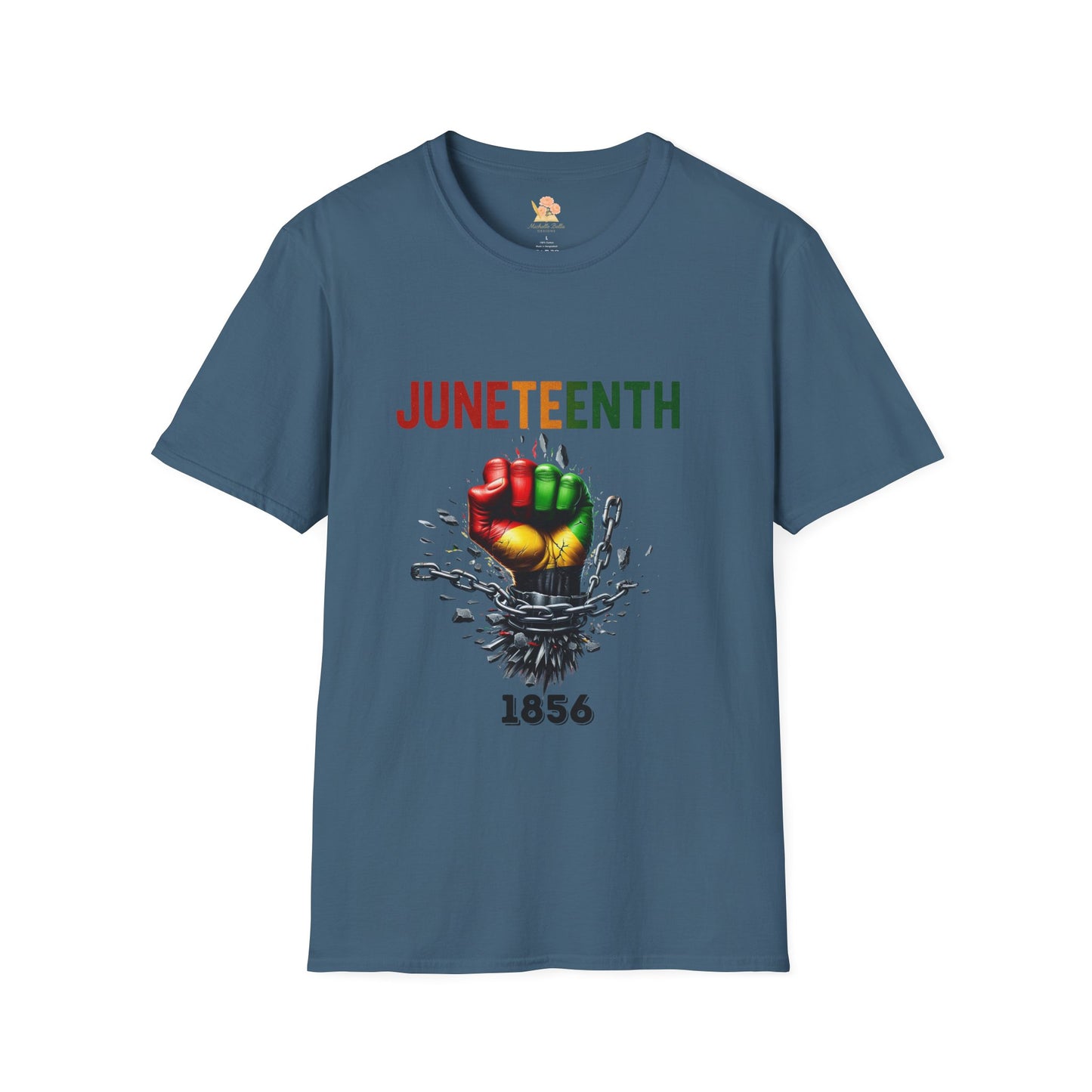 Juneteenth Celebration T-Shirt, Unisex Softstyle Tee, Freedom Shirt, Historical T-Shirt, Afrocentric Apparel, Social Justice Gift