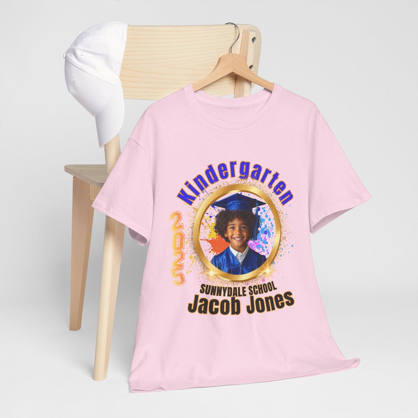 Personalized Kindergarten Graduation Tee for Adults
