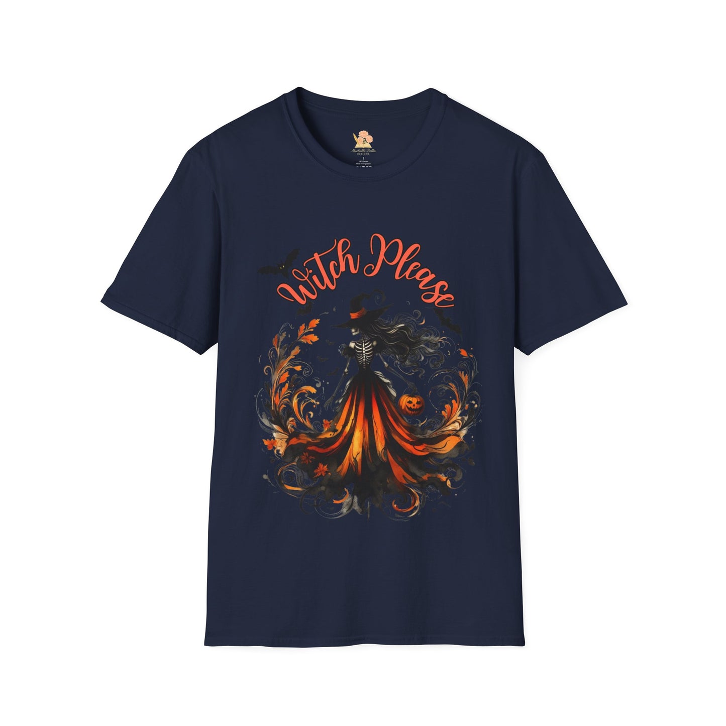 Halloween Witch Graphic T-Shirt | Spooky Season Apparel, Unisex Cute Tee, Witch Please Shirt, Autumn Fashion, Halloween Gifts
