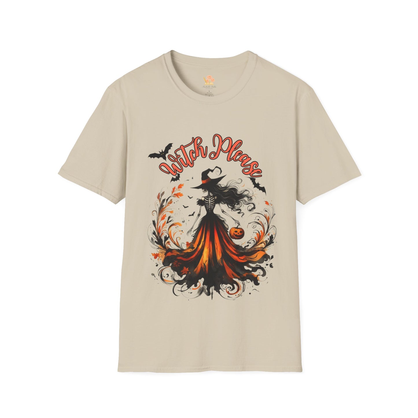 Halloween Witch Graphic T-Shirt | Spooky Season Apparel, Unisex Cute Tee, Witch Please Shirt, Autumn Fashion, Halloween Gifts
