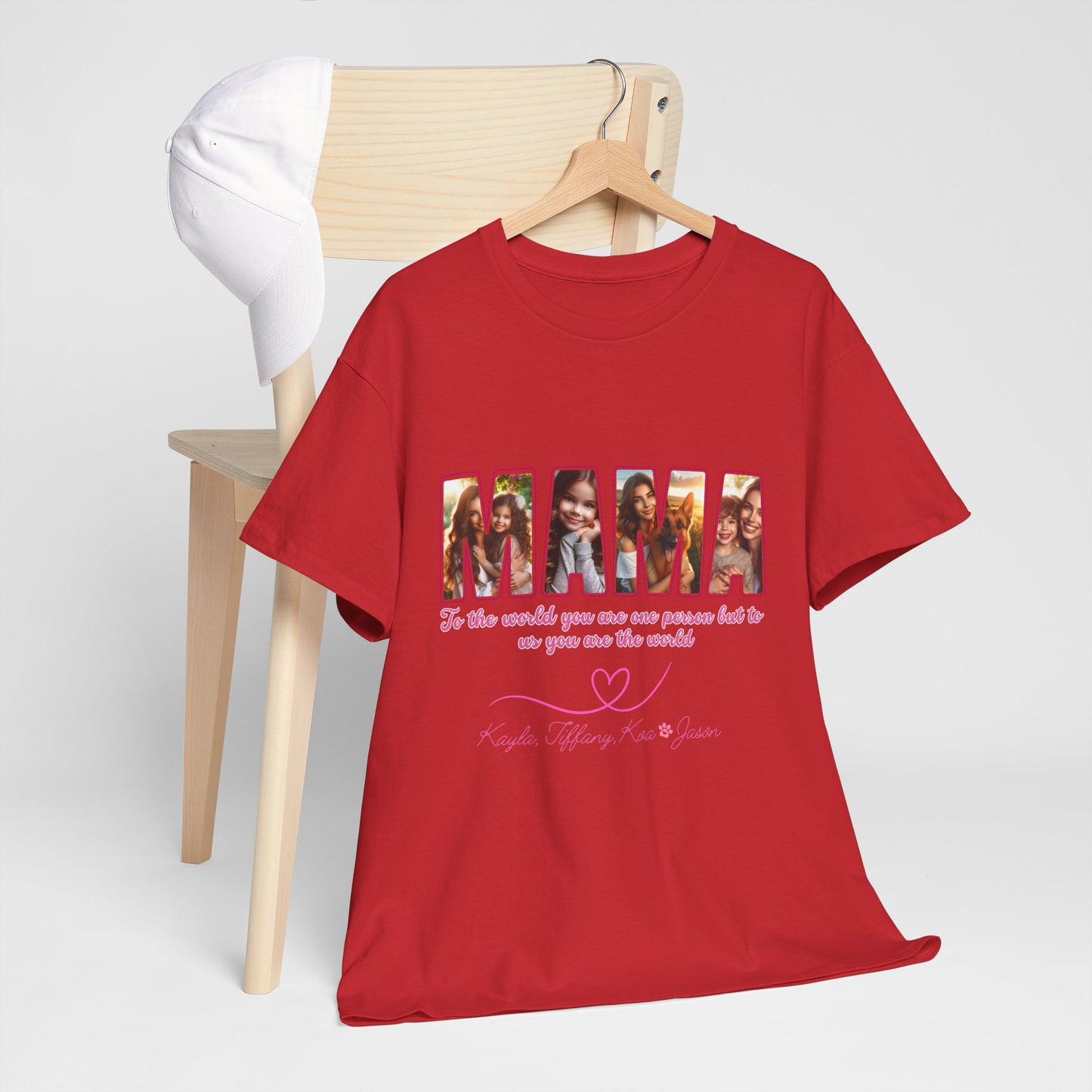 Personalized Mama T-shirt