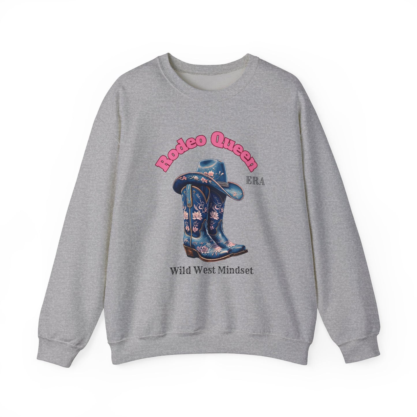 Rodeo Queen Crewneck Sweatshirt - Wild West Inspired Apparel