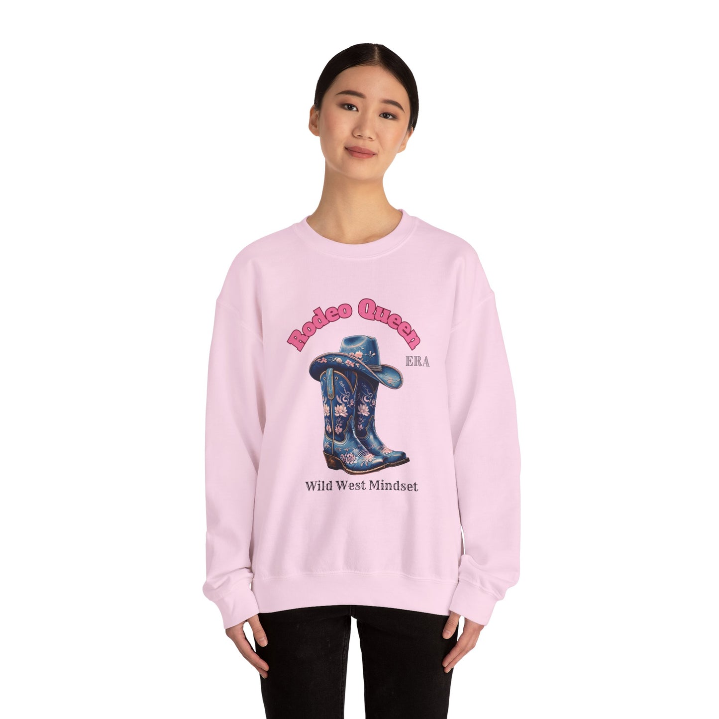 Rodeo Queen Crewneck Sweatshirt - Wild West Inspired Apparel