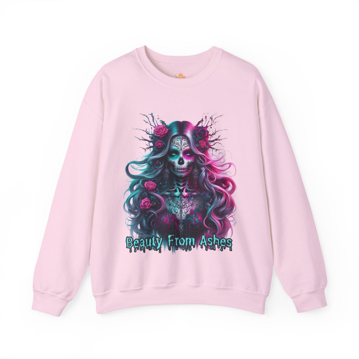 Skeleton Crewneck Sweatshirt - Scary Female Design