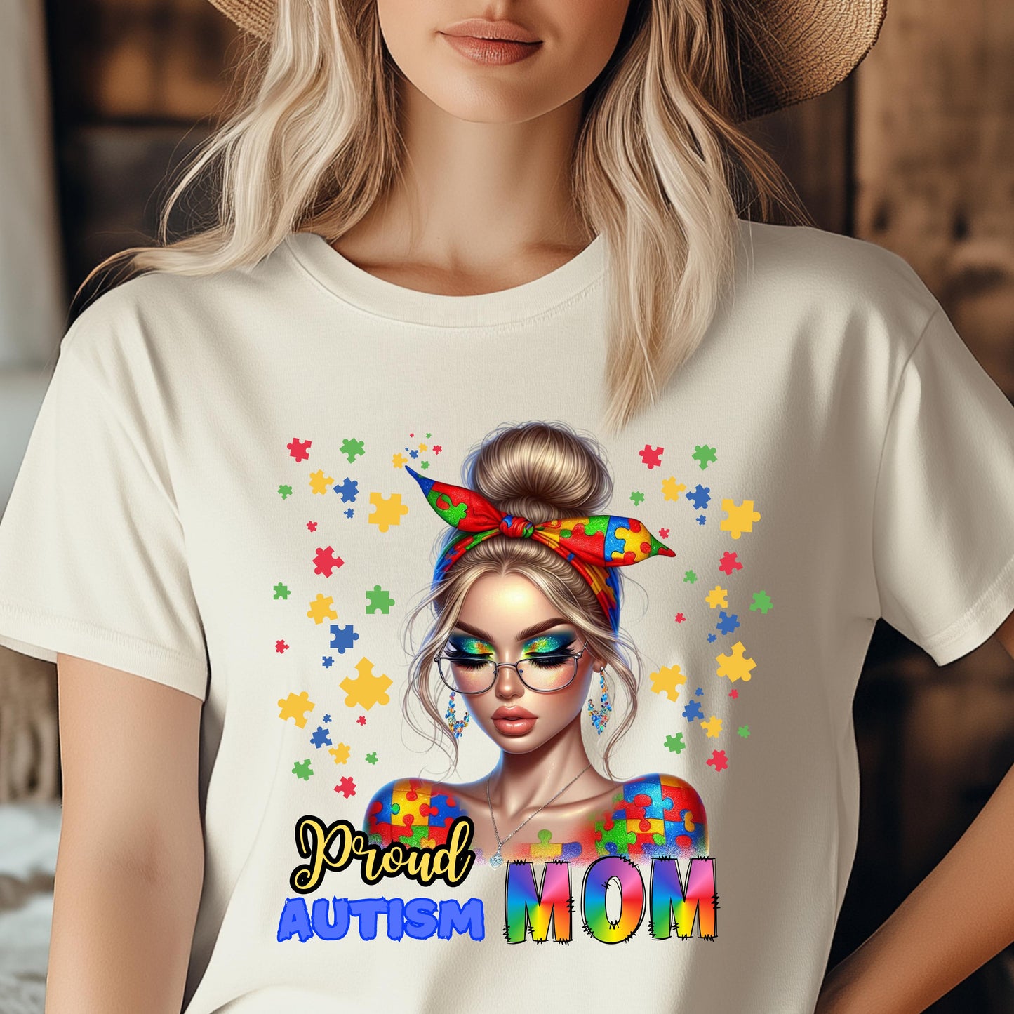 Rock your pride, Mama - Autism Mom T-Shirt