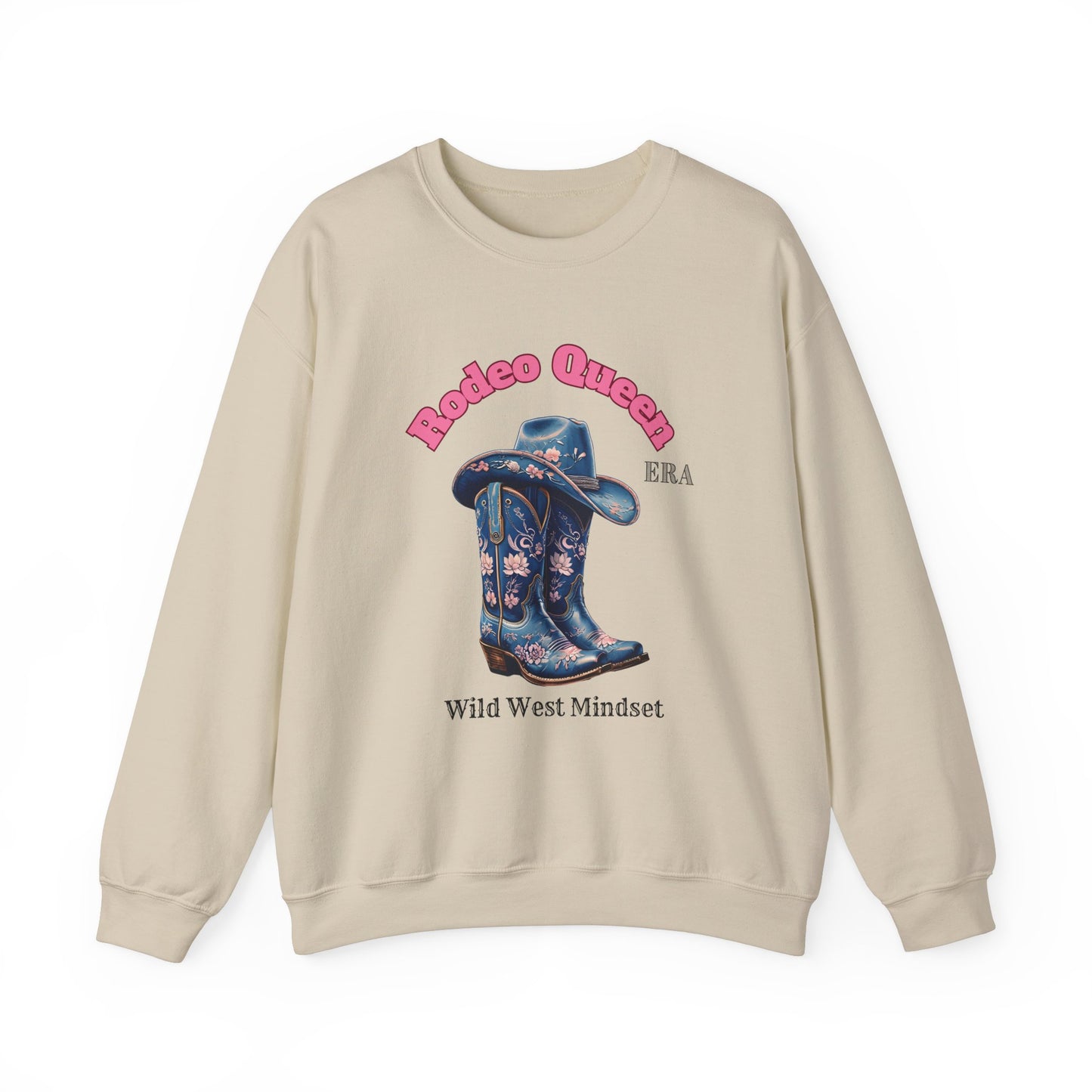 Rodeo Queen Crewneck Sweatshirt - Wild West Inspired Apparel