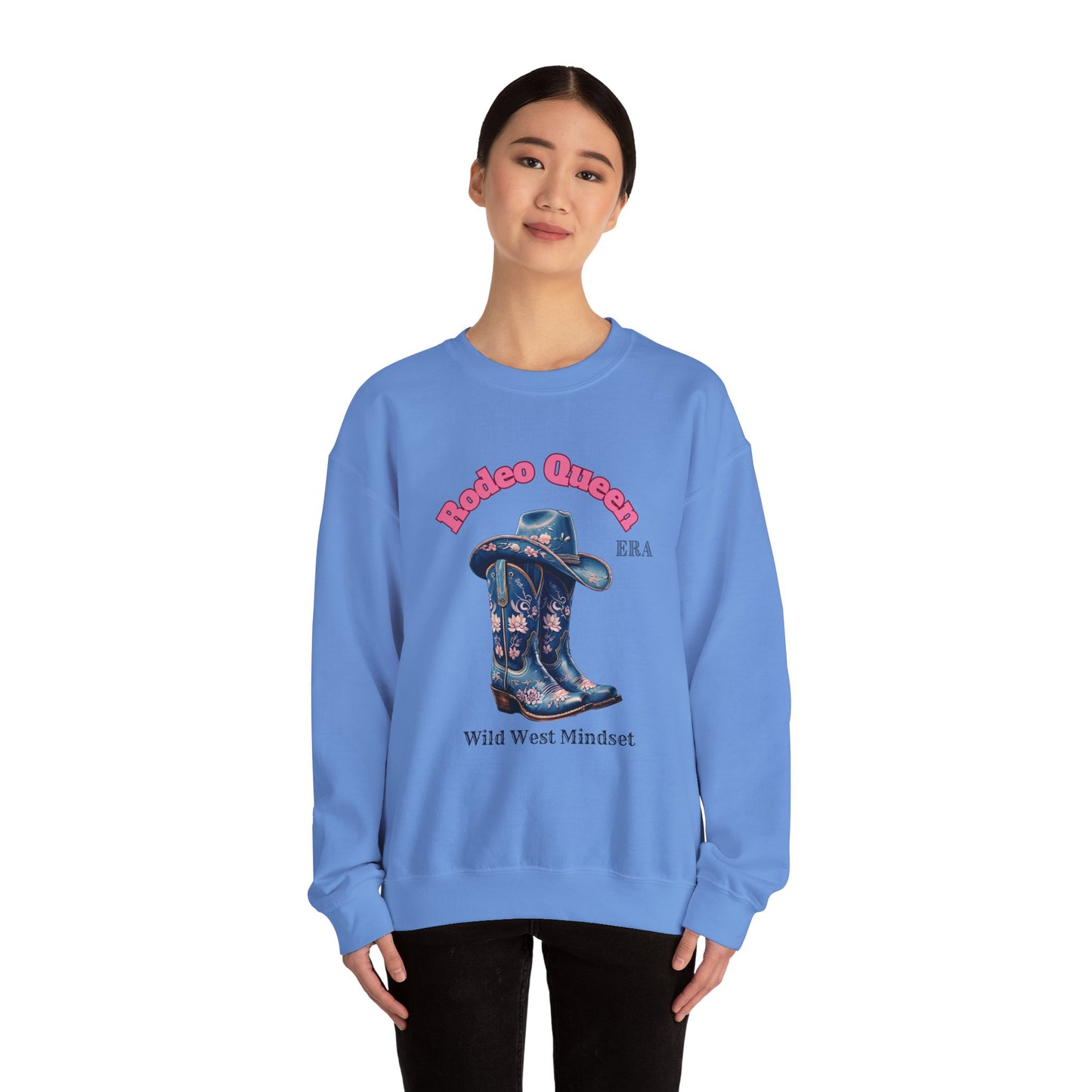 Rodeo Queen Crewneck Sweatshirt - Wild West Inspired Apparel